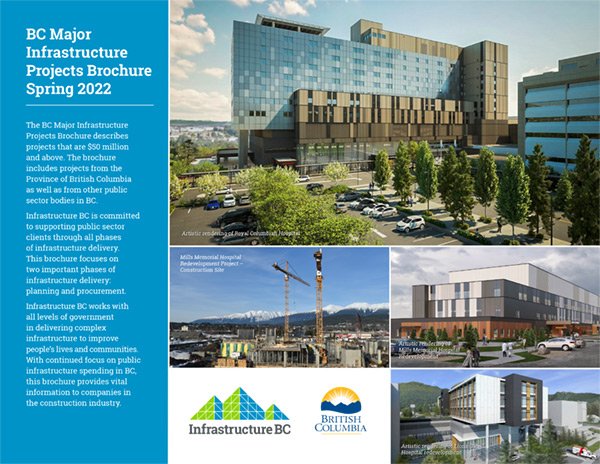 BC Major Infrastructure Projects Brochure spring 2022